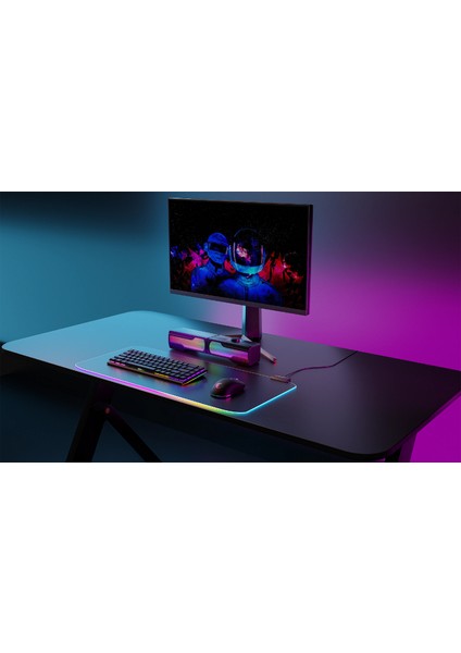 BLITZ RGB XL (MP-24) Siyah 300*800*3mm RGB Ledli Gaming Mouse Pad