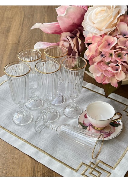 Splendid Gold Kahve Yanı Su Kadeh fiyatları