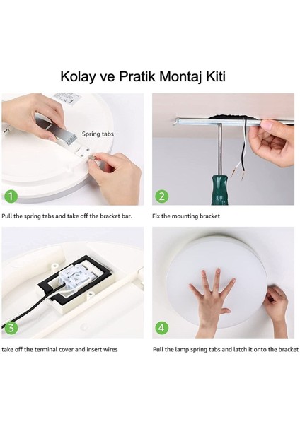 Lüks Yatak Odası Yuvarlak Avize 25WATT-30 cm x 30 cm Lüks LED Aydınlatma, Yuvarlak Yatak Odası Avize