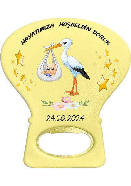 Yeni Doğan Bebekler Için Özel Tasarlanabilir 70 Adet Balon Magnet Açacak