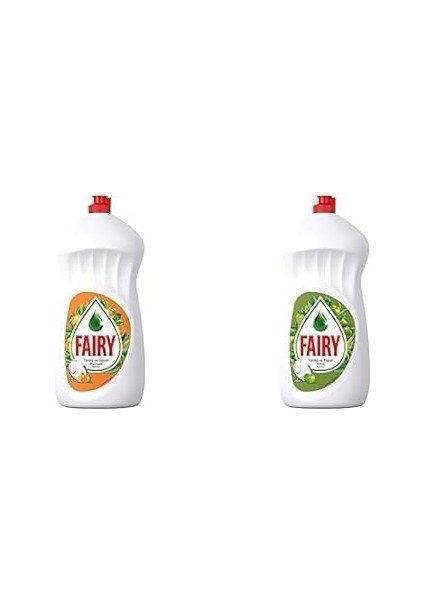 Fairy Sıvı Bulaşık Deterjanı Portakal Kokulu, 1500 ml & Fairy Sıvı Bulaşık Deterjanı Kokulu, 1