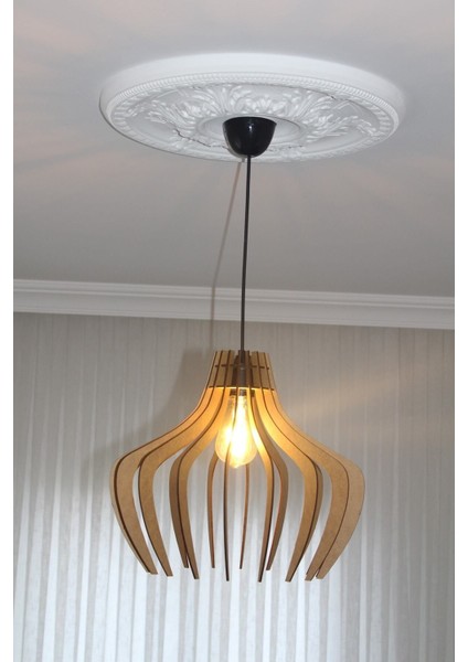 Dekoratif, Ahşap Avize ,modern Lazer Kesim Mutfak Yatak Odası Salon Sarkıt Ahtapot Avize Aydınlatma modelleri