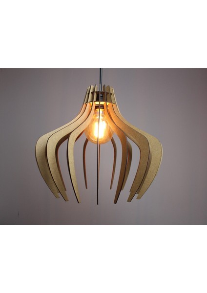 Dekoratif, Ahşap Avize ,modern Lazer Kesim Mutfak Yatak Odası Salon Sarkıt Ahtapot Avize Aydınlatma fırsatları