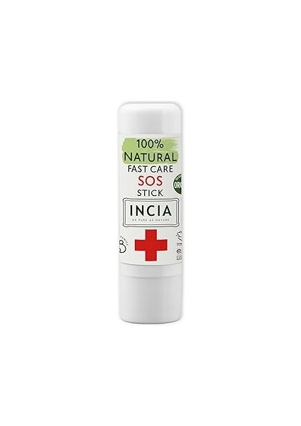 INCIA%100 Doğal Sos Stick Anlık Yatıştırıcı Organik Yalancı Iğde Hızlı Koruma Bitkisel 6 G