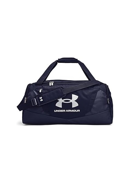Ua Undeniable 5.0 Duffle Spor Çanta, Large, Gece Mavisi (410)/METALIK Gümüş