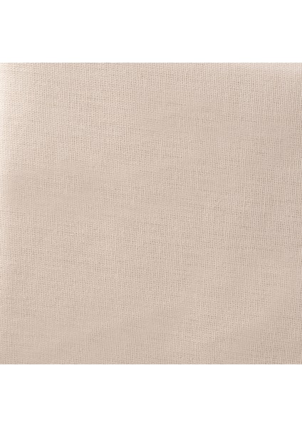 Soft Basic Tek Kişilik Düz Kenar Çarşaf - Bej - 160X240 cm