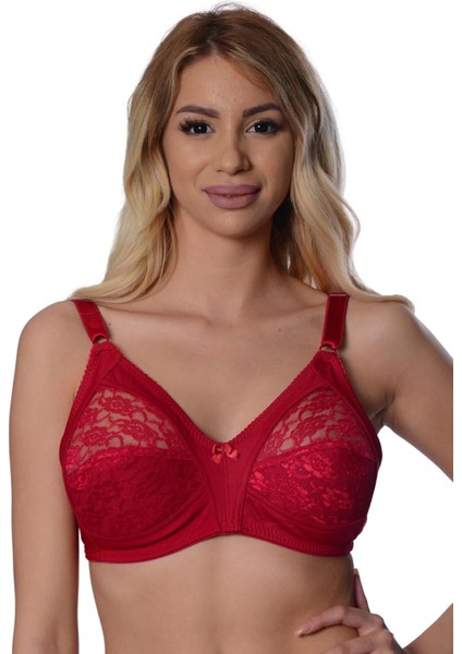 Bordo Dantelli Toparlayıcı Sütyen - 503 modelleri