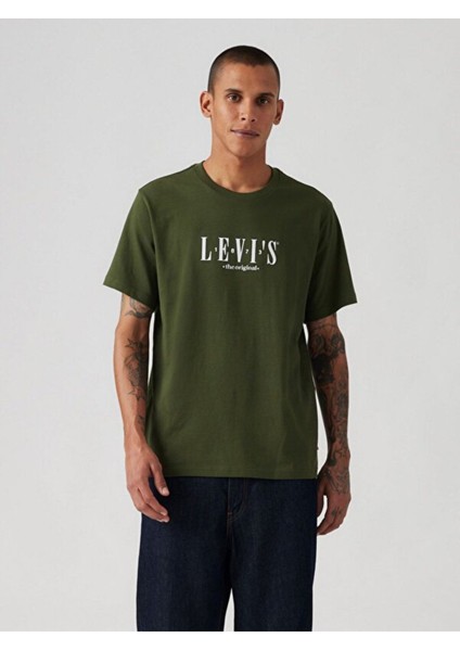 Levi's Oversize Minimalist Erkek T-Shirt - Kısa Kol - Regular Fit
