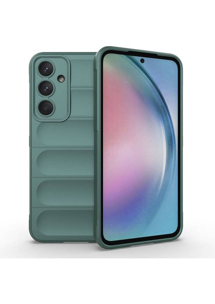 Samsung Galaxy A26 Kılıf Kamera Korumalı Kabartmalı Yumuşak Renkli Silikon Kapak Içi Kadife Kapak