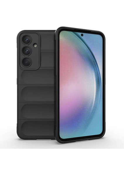 Samsung Galaxy A26 Kılıf Kamera Korumalı Kabartmalı Yumuşak Renkli Silikon Kapak Içi Kadife Kapak
