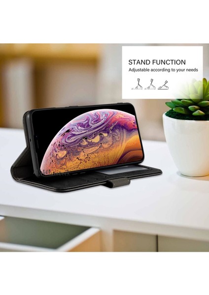 Samsung Galaxy A26 Kılıf 360 Tam Kaplar Deri Dokulu Kapaklı Cüzdan Standlı Kartvizitli Kopçalı Kapak