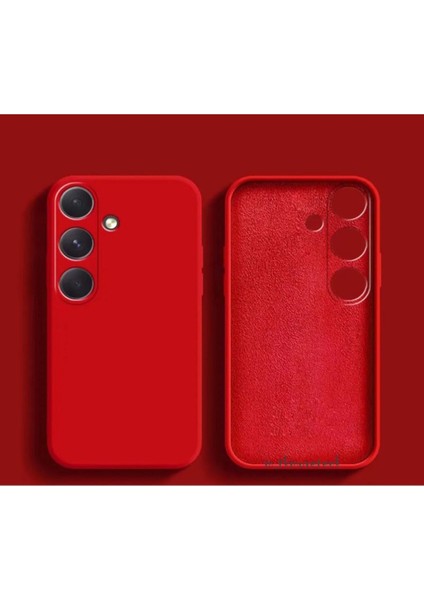 Samsung Galaxy A26 Kılıf Lansman Kamera Korumalı Içi Kadife Yumuşak Renkli Silikon Mat Hisli Kapak