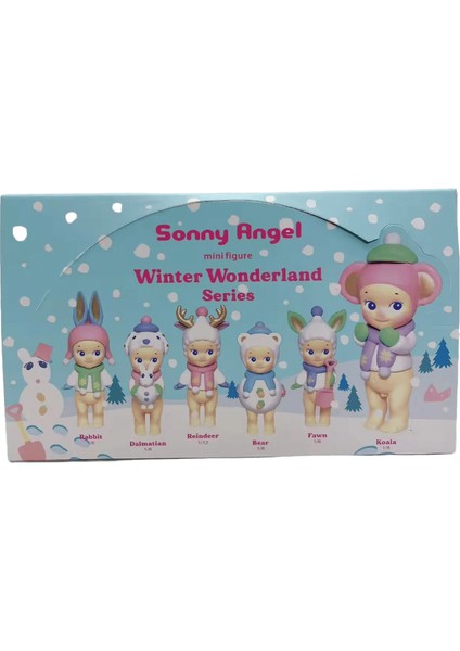 Yeni Sıcak Sonny Melek Kör Kutu Kış Harikalar Diyarı Serisi Mini Anime Figürleri Süsler Renk: 6'lı (Yurt Dışından)