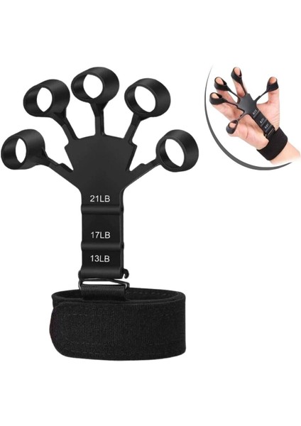 BUFFER® Esneyebilen Bilek Ve Kol Geliştirici Kavrama Güçlendirici El Parmak Spor Aparat