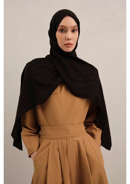 Lyocell Naia Çubuk Desen Şal 3 01