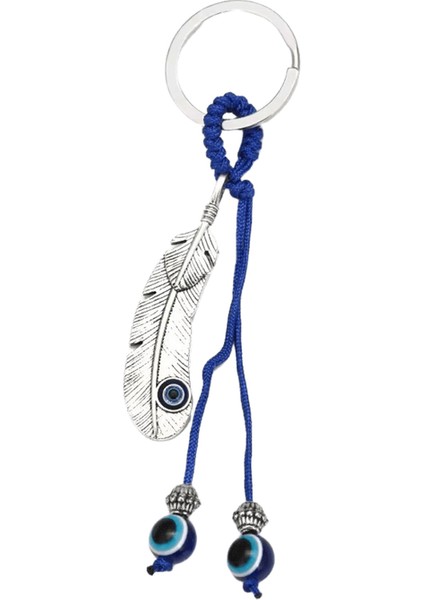 Şanslı Göz Fil Baykuş Fatima El Nazar Kolye Anahtarlık Anahtarlık Gümüş Renk Anahtarlık Tutucu Kadınlar Erkekler Için BE39RENK:6 (Yurt Dışından)