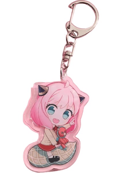 Spy×famıly Akrilik Anahtarlık Karikatür Karakter Süs Anahtar Çanta Kolye Giyim Aksesuarlarırenk: 1 / Boyut: 5 cm (Yurt Dışından)