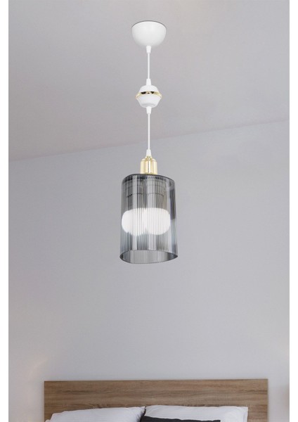 Akses Küre Krom Üçgen Füme Yatak Odası Yemek Odası Mutfak Hol Salon Sarkıt fırsatları