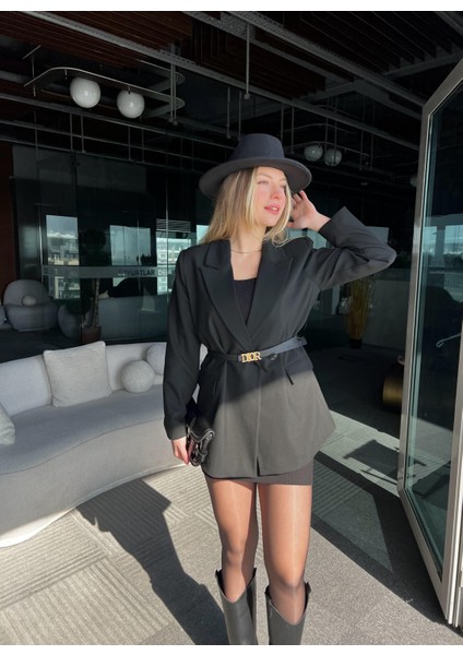 Madelin Çift Düğme Blazer Ceket