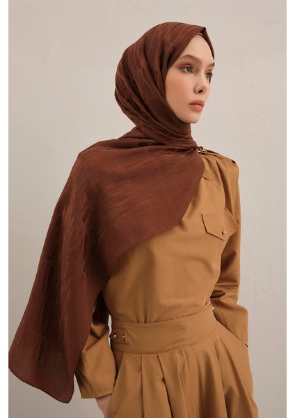 Lyocell Naia Çubuk Desen Şal 3 16