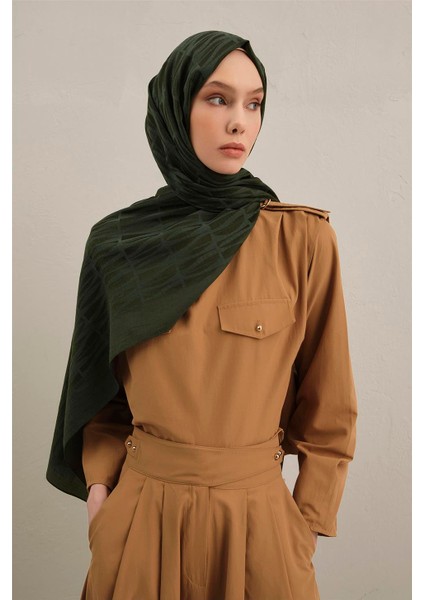 Lyocell Naia Çubuk Desen Şal 3 54