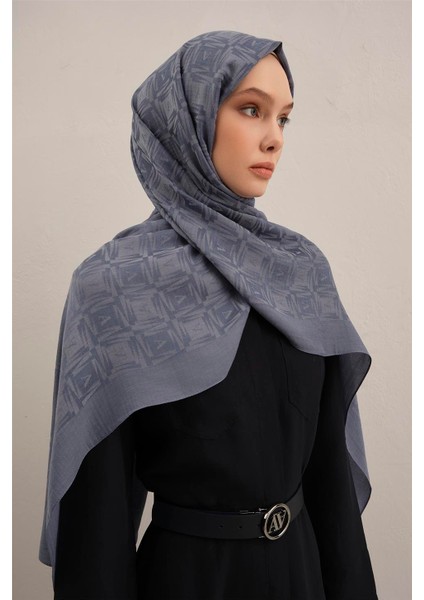 Lyocell Naia Kare Monogram Şal 6 26 fiyatları