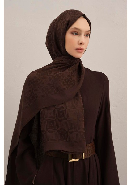 Lyocell Naia Kare Monogram Şal 6 10 fiyatları