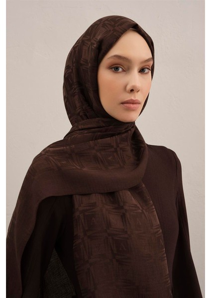 Lyocell Naia Kare Monogram Şal 6 10 modelleri