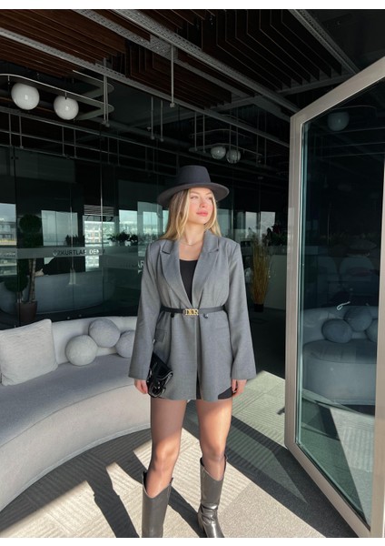 Madelin Çift Düğme Blazer Ceket