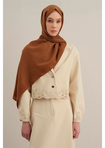 Bordürlü Lyocell Şal 74