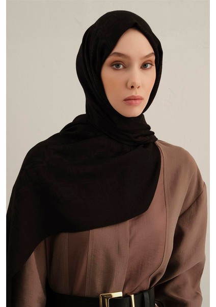 Lyocell Naia Kare Monogram Şal 6 01 modelleri