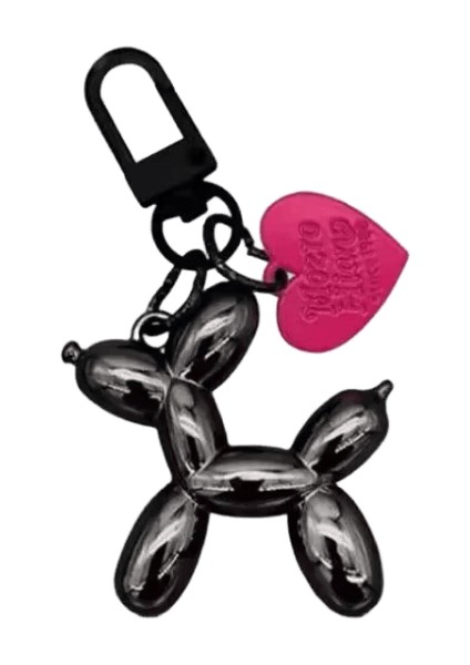 Moda Anahtarlık Punk Y2K Balon Köpek Anahtarlıklar Kadınlar Için Çanta Kolye Takı Biblo Kız Araba Anahtarlık Anahtarlık Aksesuarları Renk:3 (Yurt Dışından)