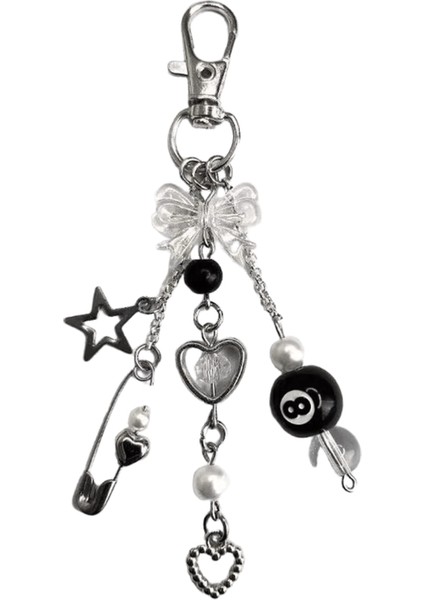 El Yapımı 8 Top Anahtarlık Çanta Charm Aestheti (Yurt Dışından)