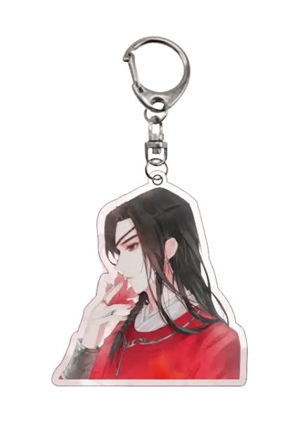 Anime Tian Guan Ci Fu Anahtarlık Akrilik Xie Lian Hua Cheng Boyut: 6 cm (Yurt Dışından)