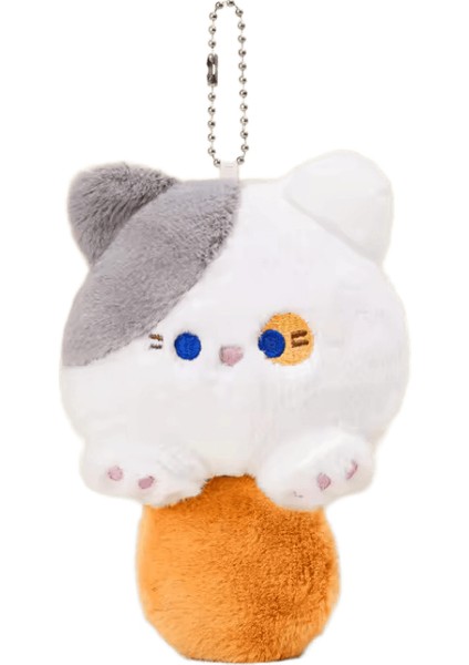 2025 Yeni Karikatür Kedi Bebek Peluş Kolye Yaratıcı Askılar Süs Anahtar Kolye Çanta Aksesuarları Çanta Kolye Araba Anahtarları Aksesuarları (Yurt Dışından)
