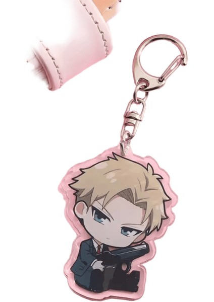 Spy×famıly Akrilik Anahtarlık Karikatür Karakter Süs Anahtar Çanta Kolye Giyim Aksesuarları Renk: 3 / Boyut: 5 cm (Yurt Dışından)