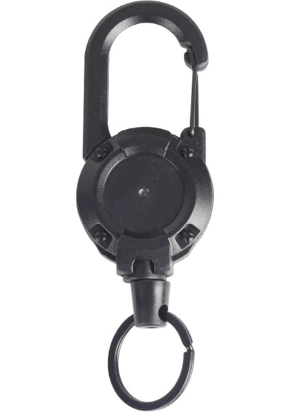 1 Adet Hırsızlığa Karşı Metal Çekmesi Kolay Toka Halat Elastik Anahtarlık Sportif Geri Çekilebilir Anahtarlık Kayıp Karşıtı Yoyo Kayak Kartı Kimlik Kartı (Yurt Dışından)