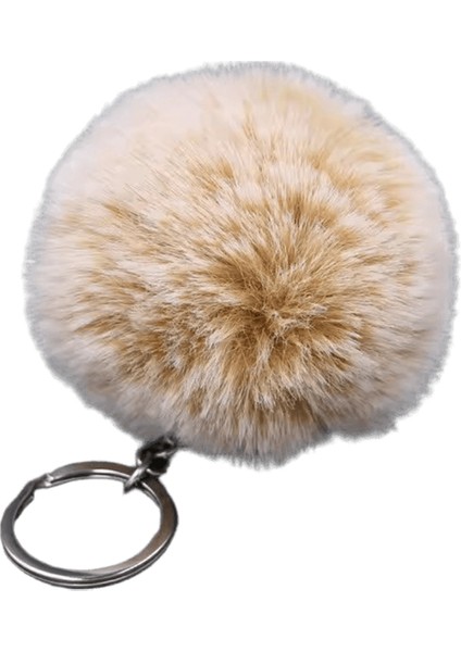 4cm 8cm Kaık Tavşan Kürk Top Anahtarlık Sevimli Şeker Renkleri Ponpon Yapay Tavşan Kürk Anahtarlık Kadın Araba Çantası Anahtarlık (Yurt Dışından)