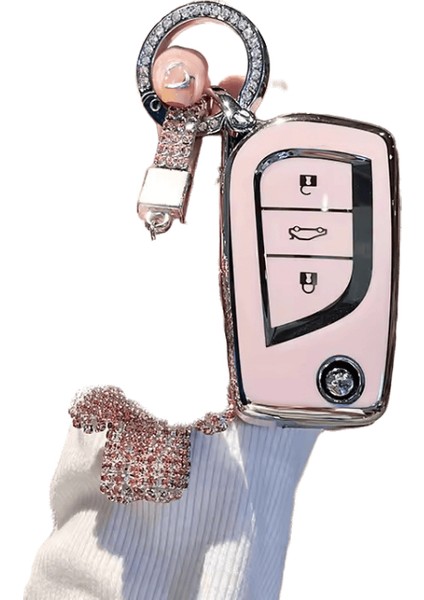 Tpu Araba Anahtar Kılıfı Kapak Fob Kabuk Toyota Corolla Altis Auris Aygo Yaris 2022 Camry Rav4 Verso Tc Im Anahtarlık Aksesuarları Için (Yurt Dışından)