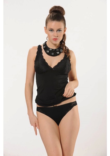 Siyah Atlet Külot Takım - 3011 modelleri