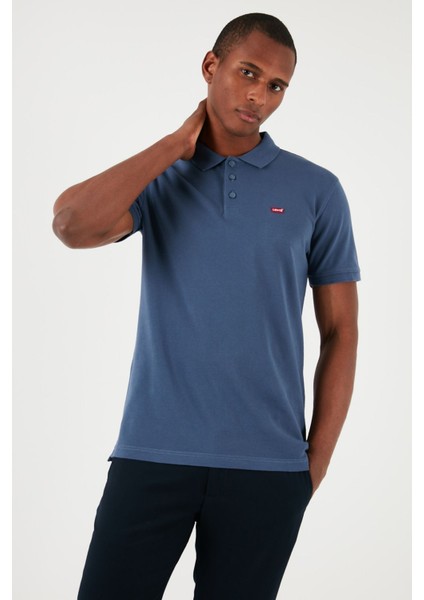 Pamuklu Regular Fit Polo Yaka T Shirt Erkek Polo Yaka T Shirt A2085