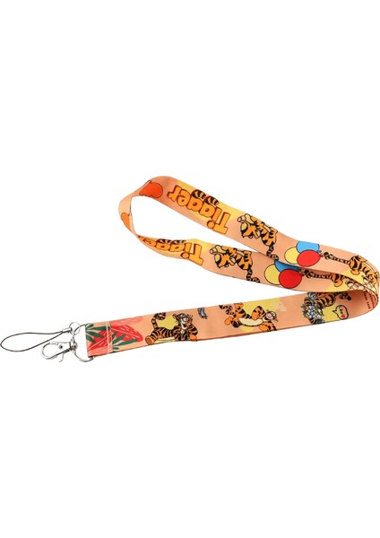 YQ210 Winnie The Pooh Ipi Karikatür Ayı Kaplan Boyun Askıları Anahtarlar Için Telefon Halatı Kimlik Rozeti Tutucu Anahtarlık Asmak Halat Lariat Hediyeler Renk: 6 (Yurt Dışından)