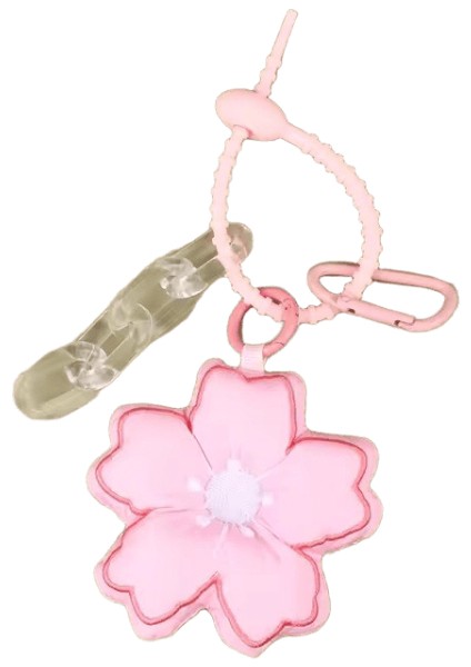 1pc Pembe Kiraz Çiçeği Anahtarlık Kumaş Sakura Kolye Sevimli Çiçek Anahtarlık Sırt Çantası Charms Araba Dekorasyon Çanta Aksesuarlarırenk: A (Yurt Dışından)