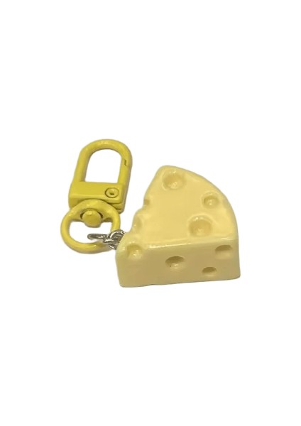 Süt Sarı Peynir Blok Anahtarlık Gıda Oyun Reçine Anahtarlık Öğrenci Kız Takı Kolye Hediye Yenirenk:sarı (Yurt Dışından)