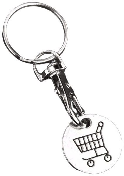 Yeni Metal Alışveriş Arabası Para Tutucu Anahtarlık Taşınabilir Arabalar Süpermarket Promosyon Hediye Için Token Istakoz Toka Anahtarlık (Yurt Dışından)