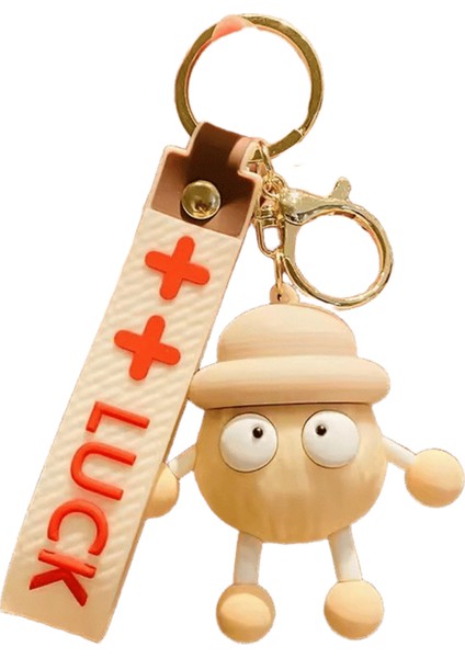 Mınıso Sevimli Japon Anime Karakter Kömür Uzun Bacaklar Anahtarlık Çift Sırt Çantası Araba Anahtar Kolye Parti Dekorasyon Çocuk Hediye (Yurt Dışından)