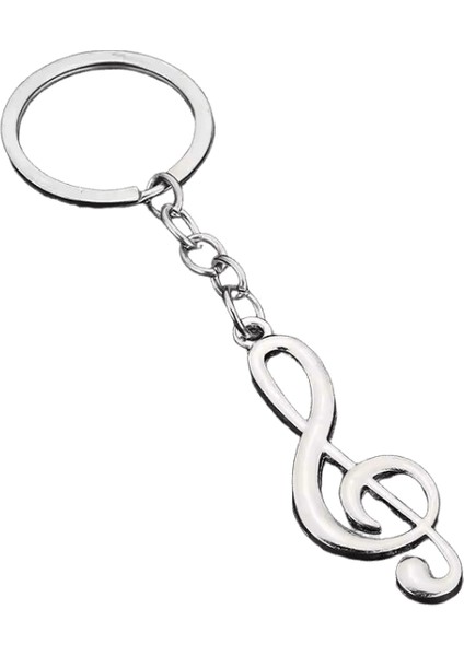 Yeni Anahtarlık Anahtarlık Müzik Notası Çanta Araba Metal Müzik Sembolü Anahtarlıklar Için Anahtarlık (Yurt Dışından)