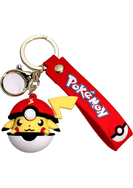 Oyun Pokemon Aksiyon Figürü Pikachu Charmander Snorlax Squirtle Anime Pokemon Moda Anahtarlık Çanta Anahtarlık Kolye Doğum Günü Hediyelerirenk:4 (Yurt Dışından)