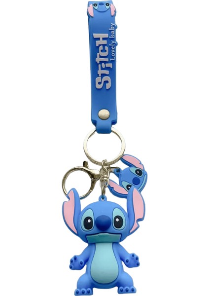 Disney Yaratıcı Karikatür 3D Silikon Dikiş Kolye Anahtarlık QKC0016 (Yurt Dışından)