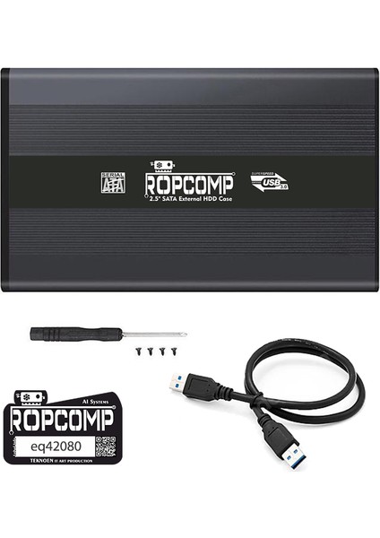 2.5" USB 3.0 Sata Harici Harddisk Kutusu Metal